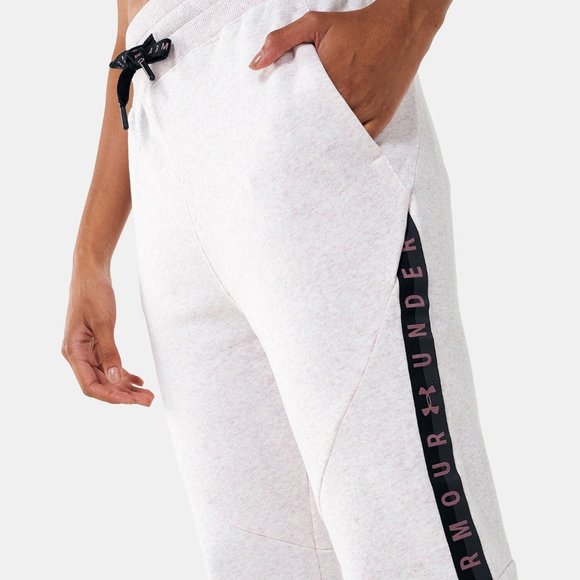 Women's Under Armour Fleece Joggers - Pink - XS - Picture 1 of 7